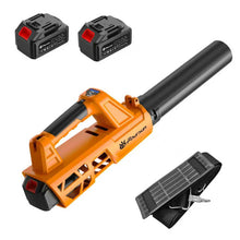 Foursun LB01 Cordless Leaf Blower, 1500G Blowing Force, 606 m³/h Airflow, Brushless Motor, 5-Speed, 4.0Ah Battery up to 120 Mins, Lightweight with Strap