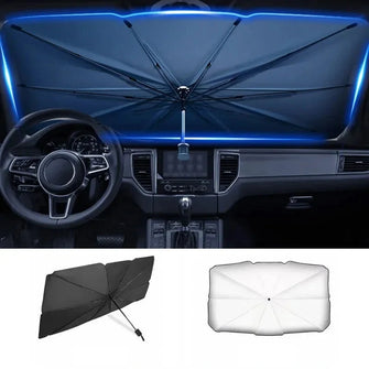 Car Sunshade Umbrella Front Windshield Sun Shade Protector Summer Sun Interior Windshield Protection for SUV Car