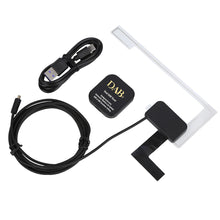 TUERBB DAB-005 DAB/DAB+ Receiver Box Dual-band High Sensitivity and Frequency Range Plug and Play
