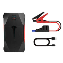 TUERBB J01 Powerbank para partida de emergência em carro portátil 13800mAh 51,05wh Corrente de pico 1200A com lanterna LED à prova d'água