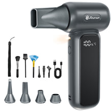 Foursun TF100 Brushless Turbo Fan 150000RPM Electric Air Duster Air Blower for Car/PC/Home/Pet/Outdoor Cleaning