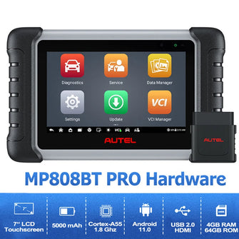 2023 New Autel MaxiPRO MP808BT PRO Auto Diagnostic All System Scanner Upgrade of DS808 Same Function as MS906