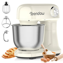 Teendow SM-B03 Stand Mixer 5Qt Large Mixing Bowl 12-Level Speed Adjustable with Dough Hook Whisk & Beate for Kitchen Baking Cooking
