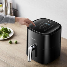 Proscenic T22 1500W 220V 5L Air Fryer Alexa e Google Assistant Controle de voz APP Controle 7X Circulação de ar 100 receitas 13 em 1 Funções de cozinha Forno quente Fogão antiaderente de baixo ruído