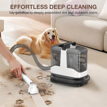 Teendow C3 450W Portable Carpet Cleaner Vacuums 12kpa c5 Spot Cleaner For Carpet And Sofa Pet Stain Remover with Dual Water Tank System