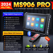 Autel MS906 Pro Scanner MS906PRO Car Diagnostic Tool ECU Coding Active Test OBD2 Car Scanner CAN FD DoIP PK MS906S