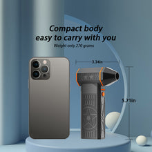 Fiizreal X50 Pro High-Speed Brushless Turbo Fan – 240W Portable Power, 8000mAh Dual Battery, 52m/s Typhoon Wind, 30W Two-Way PD Fast Charging Protocol