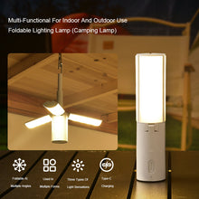 PD-LYD-01 Multifunctional Folding LED Outdoor Camping Light, 3600mAh Battery, Waterproof Portable Rechargeable Lamp Hanging Night Light