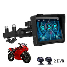 M552 5 inch Motorcycle MP5 Player IPS 2.5D Touch Screen IP67 Waterproof, Wireless CarPlay/Android Auto,360° Rotation