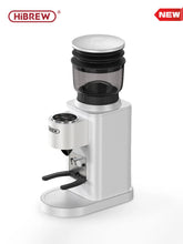 Hibrew G7 Automatic Coffee Grinder – 420 Stainless Steel Burr, Timed Grinding, Compatible with 51/54/58mm Portafilters