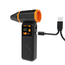 Fiizreal H28 High-Speed Brushless Turbo Blower – 8000mAh Dual Battery, 130,000RPM Typhoon Wind, Type-C Charging, Digital Display & Rotatable Nozzle