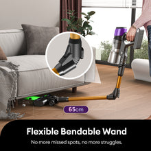 Ultenic U20 Cordless Vacuum Cleaner - 55KPa Strong Suction, Tangle-Free Pet Hair Cleaning, 60-Min Long Runtime, 60dB Quiet Operation, Self-Standing Design