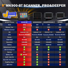Autel MK900BT MK900-BT Code Reader Diagnostic Scan Tool CAN FD DOIP OBD2 Scanner Active Test Upgrade MK900 MK808S