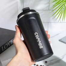 Smart LED Display Stainless Steel Thermos Bottle for Coffee 380ml/510ml Eco-Friendly Versatile Thermal Cup for Business/Travel with Real-Time Temperature Reading