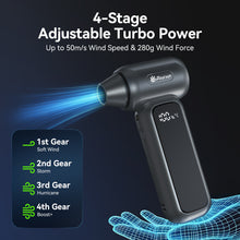 Foursun TF100 Brushless Turbo Fan 150000RPM Electric Air Duster Air Blower for Car/PC/Home/Pet/Outdoor Cleaning