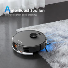 Teendow D65S MAX Robot Vacuum Cleaner 70-Day Auto-Empty 6000Pa Suction 17kPa Dust Station 220min Runtime 20mm Obstacle Crossing