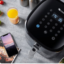 Proscenic T22 1500W 220V 5L Air Fryer Alexa e Google Assistant Controle de voz APP Controle 7X Circulação de ar 100 receitas 13 em 1 Funções de cozinha Forno quente Fogão antiaderente de baixo ruído
