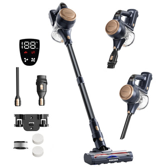 Proscenic P11 Lite Cordless Vacuum Cleaner,28kPa, Up to 40 Mins Runtime with LED Display,Anti-tangle Brush