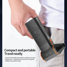 Fiizreal X50 High-Speed Brushless Turbo Fan – 240W Portable Power, 8000mAh Dual Battery, 57m/s Typhoon Wind Type-C Charging