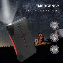 TUERBB J01 Powerbank para partida de emergência em carro portátil 13800mAh 51,05wh Corrente de pico 1200A com lanterna LED à prova d'água