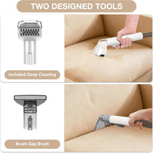 Teendow C3 450W Portable Carpet Cleaner Vacuums 12kpa c5 Spot Cleaner For Carpet And Sofa Pet Stain Remover with Dual Water Tank System