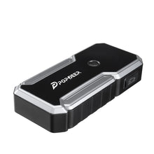 Popdeer PD-J01 20000mah 2500a carro ir para iniciantes 12v saída usb dupla display lcd para 8.0 gás/6.0l diesel