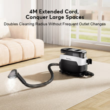 [Coupon: KHRKTEV8R0H7] Teendow C6 MAX Powerful 3-in-1 Upholstery & Carpet Cleaner – 1650W Steam, 12000Pa Suction, Dual Tanks, Pet-Friendly Design