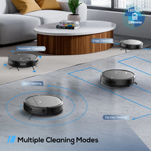 Teendow T7S Electric Floor Cleaning Robot 2000Pa Vamcuum Cleaner 2 In 1 Vamcuuming and Mopping Remote Control+APP+Voice Control Suitable for Home