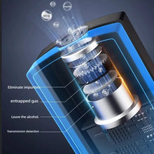 Portable High-Precision Alcohol Tester Breathalyzer Contactless Breath Sampling Home Car Breathalyzer with LED Display