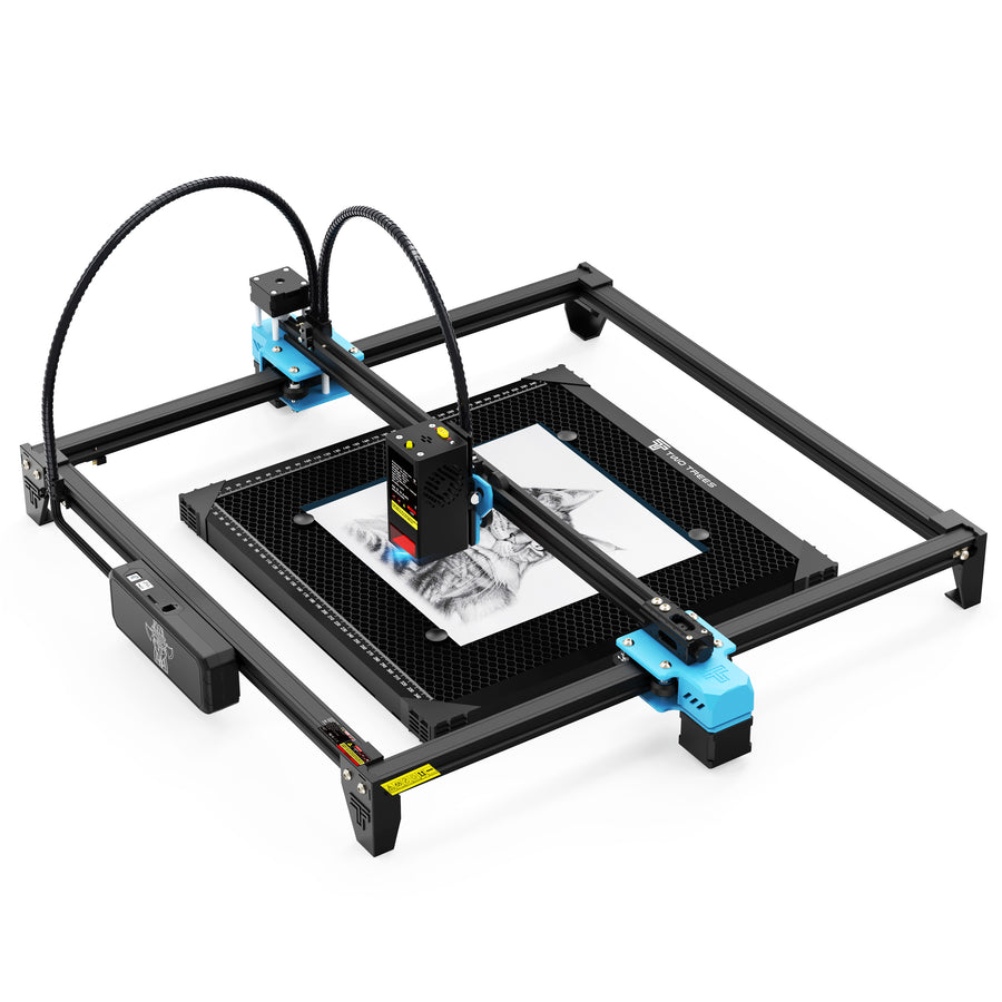 TwoTrees® TTS-20 Pro 20W poderosa máquina de gravação a laser