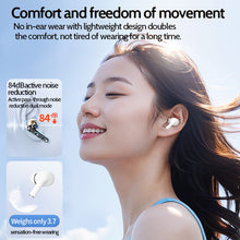 A9 Pro Wireless Earbuds Active Noise Cancellation 68H Battery Life LCD Touch Control IPX4 Waterproof Bluetooth 5.4