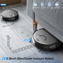 Teendow T7S Electric Floor Cleaning Robot 2000Pa Vamcuum Cleaner 2 In 1 Vamcuuming and Mopping Remote Control+APP+Voice Control Suitable for Home