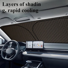 Thickened Laser Car Front Windshield Sun Visor Front Sunscreen Heat Insulation Visor Anti-Ultraviolet Protection for Sedan SUV