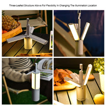 PD-LYD-01 Multifunctional Folding LED Outdoor Camping Light, 3600mAh Battery, Waterproof Portable Rechargeable Lamp Hanging Night Light