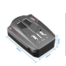 Car Radar V9 360°GPS Speed Police Safe Detector Voice Alert Laser 800m,Stealth Mode, Real-Time Alerts
