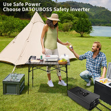 [EU Direct] DATOUBOSS Inverter 2000W/4000W 12V/24V To 230V Pure sine wave Converter with 2 USB, QC3.0, Type-C LCD Display, Remote Control For RV, Car, Truck, DN-03-24V2000W