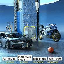 Tuerbb T-AP71 inflador de pneus de carro 150psi portátil sem fio bomba inflável compressor de ar do carro inflador de pneus com display digital