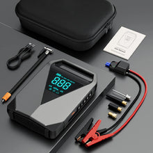 TUERBB 4000A Car Emergency Starter Portable Tire Inflator Multifunctional Jump Starter Power Bank for 12V Cars with Up To 8.0L Gasoline And 6.0l Diesel Engines