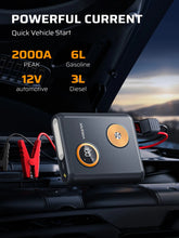 AFERIY GK03 Car Jumper Starter 12V 2000A built-in Sodium-ion Battery 27500mAh capacity