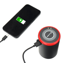 POPDEER PD-E Pro Bomba de ar multifuncional sem fio quatro em um, pistola lavadora de carro, aspirador de pó, carregador sem fio