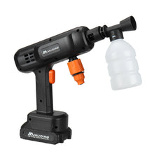 MUDIRO EW-S03 High Pressure Washer Cordless 500W 60bar/870psi Car Washing Spray Cleaner Machine 6 In 1 Water Sprayer EW-S03 21V/0.5A 15000mAh