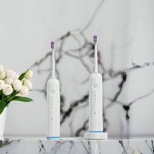 YS01 Wave Electric Toothbrush Oscillation & Vibration Sonic Electric Toothbrush for Adults with 3 Brush Heads, IPX7 Waterproof Rechargeable Travel Powered Toothbrush