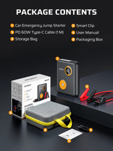 AFERIY GK03 Car Jumper Starter 12V 2000A built-in Sodium-ion Battery 27500mAh capacity