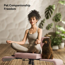 NEWTRAL FREEDOM-X FB Standard Edition with Armrests Multi-Posture Cross-legged Chair Short Lint PU Wheel