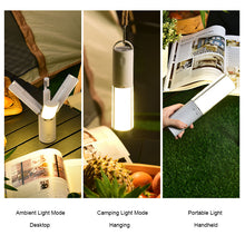 PD-LYD-01 Multifunctional Folding LED Outdoor Camping Light, 3600mAh Battery, Waterproof Portable Rechargeable Lamp Hanging Night Light