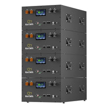 Gokwh 48V 320AH Energy Storage Box DIY Kit APP Bluetooth Remote Operation LED Bluetooth Status Indicator Charge Overcurrent Protection