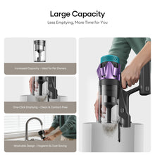 Ultenic U18 Pro Cordless Vacuum Cleaner, 600W 55Kpa Strong Suction, 80min Max Runtime, 180° Bendable Wand, Self-Standing Design, LED Display, Low Noise, for Pet Hair, Carpets, and Hard Floorse