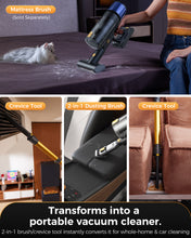 Proscenic P15 Cordless Vacuum Cleaner,50Kpa Strong Suction Up to 70Min Runtime,Anti-Tangle Brush & HEPA Filter