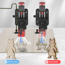 Bomba de ar preta TWOTREES® 30L para gravador a laser Máquina de gravação a laser adequada para Sculpfun Atomstack Xtool Ortur