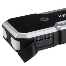 Popdeer PD-J01 20000mah 2500a carro ir para iniciantes 12v saída usb dupla display lcd para 8.0 gás/6.0l diesel
